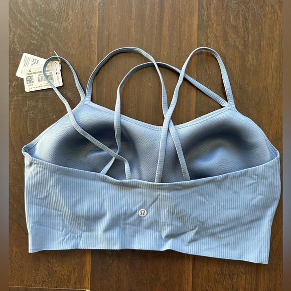 Lululemon Like a Cloud Ribbed Longline Bra *Light Support, size 14 B/C Cup - Picture 3 of 6